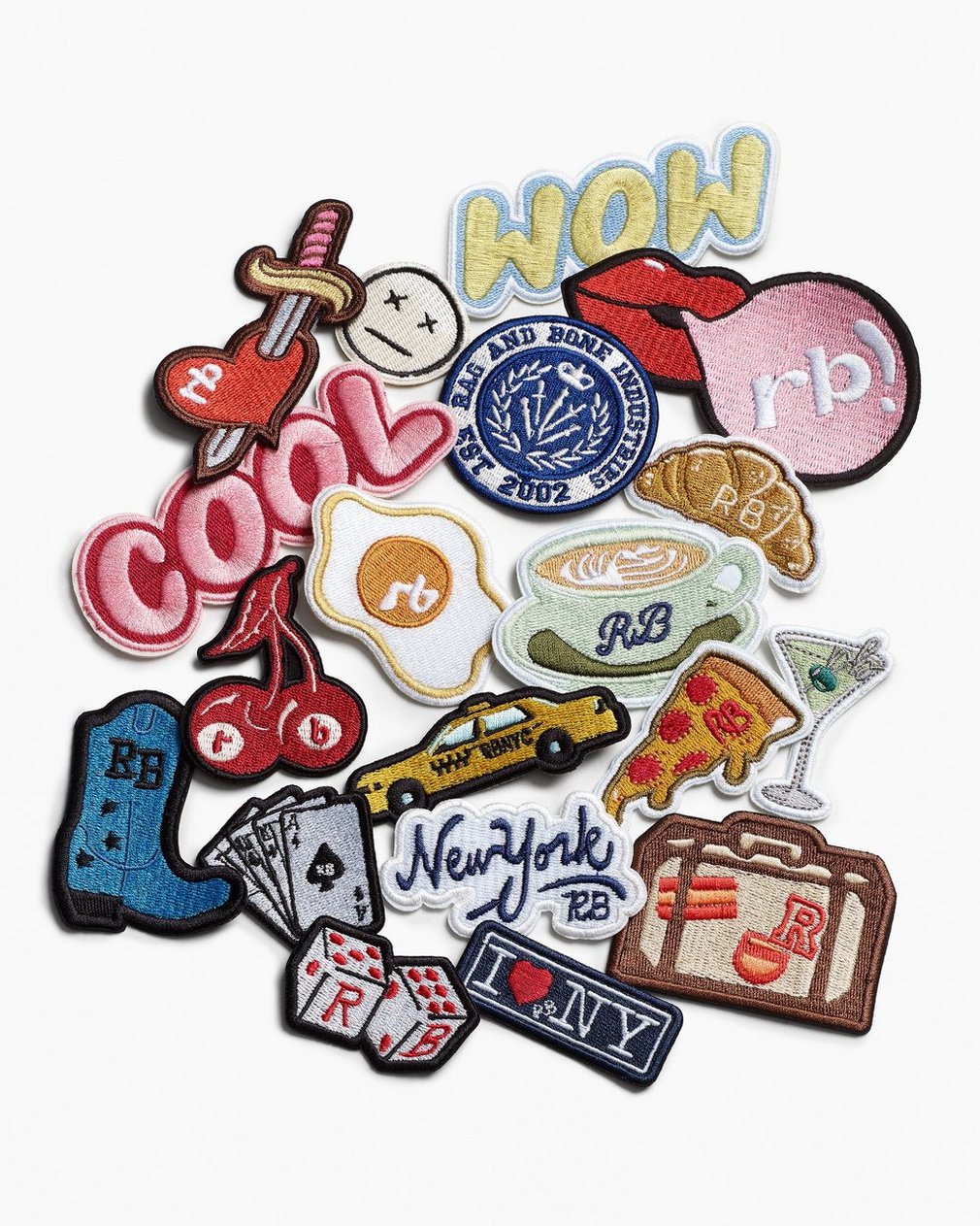 rb Embroidered Patch Cards (Royal Flush) - Image 2